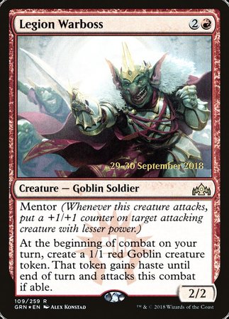 Legion Warboss [Guilds of Ravnica Promos] | Good Games North