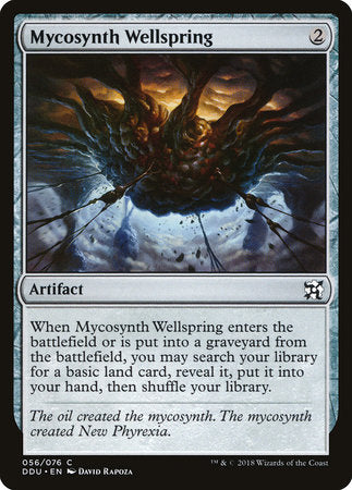 Mycosynth Wellspring [Duel Decks: Elves vs. Inventors] | Good Games North