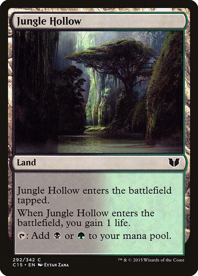 Jungle Hollow [Commander 2015] | Good Games North