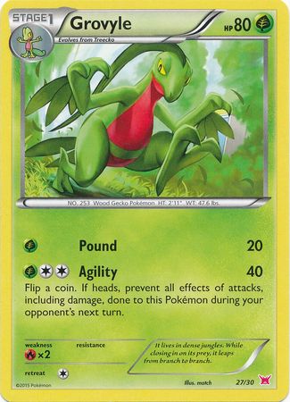 Grovyle (27/30) [XY: Trainer Kit 2 - Latias] | Good Games North