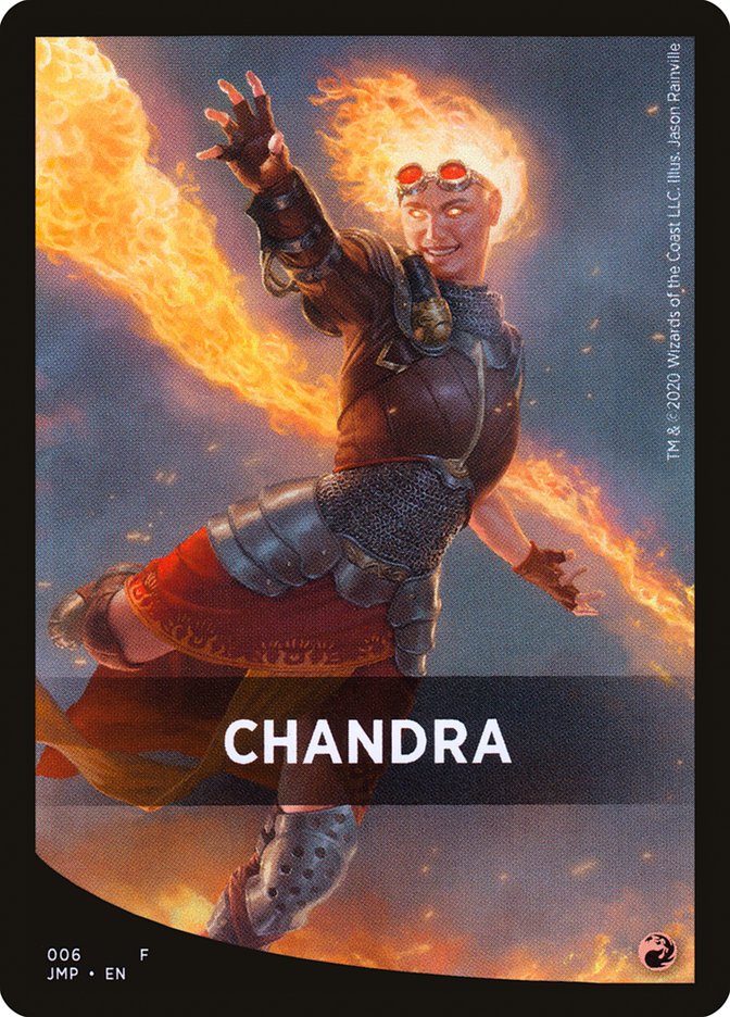 Chandra Theme Card [Jumpstart Front Cards] | Good Games North