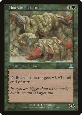 Boa Constrictor [Mercadian Masques] | Good Games North