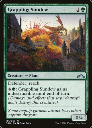 Grappling Sundew [Guilds of Ravnica] | Good Games North