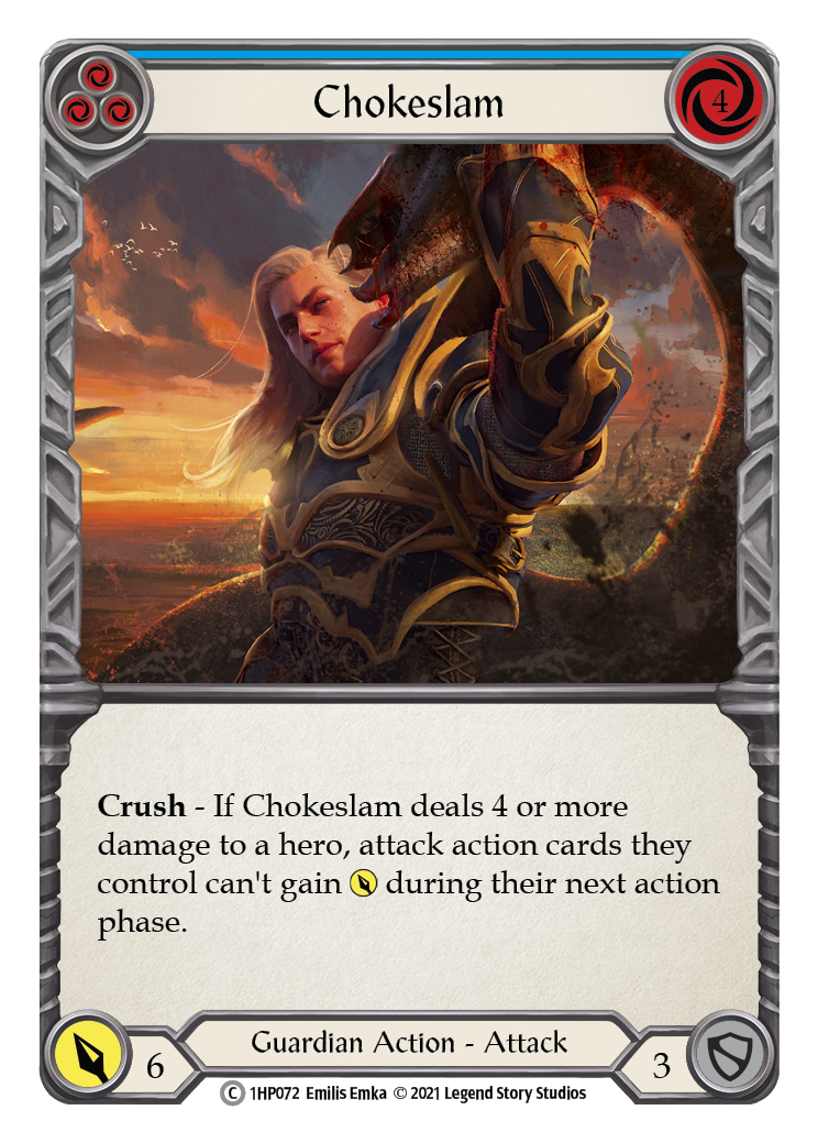 Chokeslam (Blue) [1HP072] | Good Games North