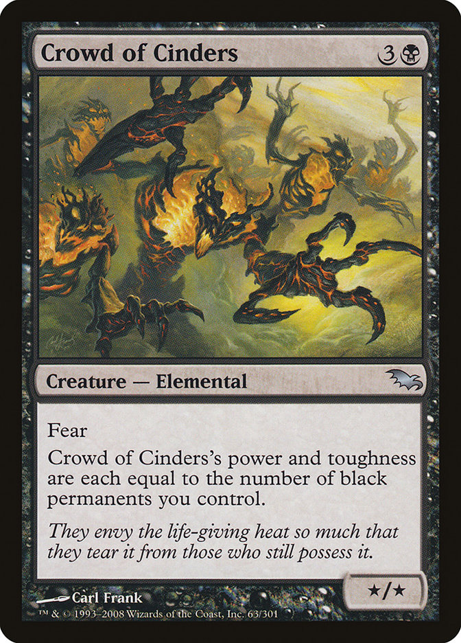 Crowd of Cinders [Shadowmoor] | Good Games North