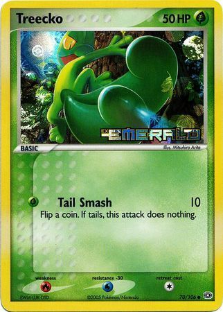 Treecko (70/106) (Stamped) [EX: Emerald] | Good Games North