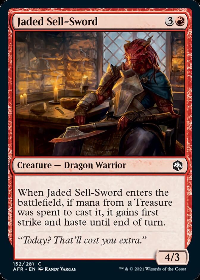 Jaded Sell-Sword [Dungeons & Dragons: Adventures in the Forgotten Realms] | Good Games North