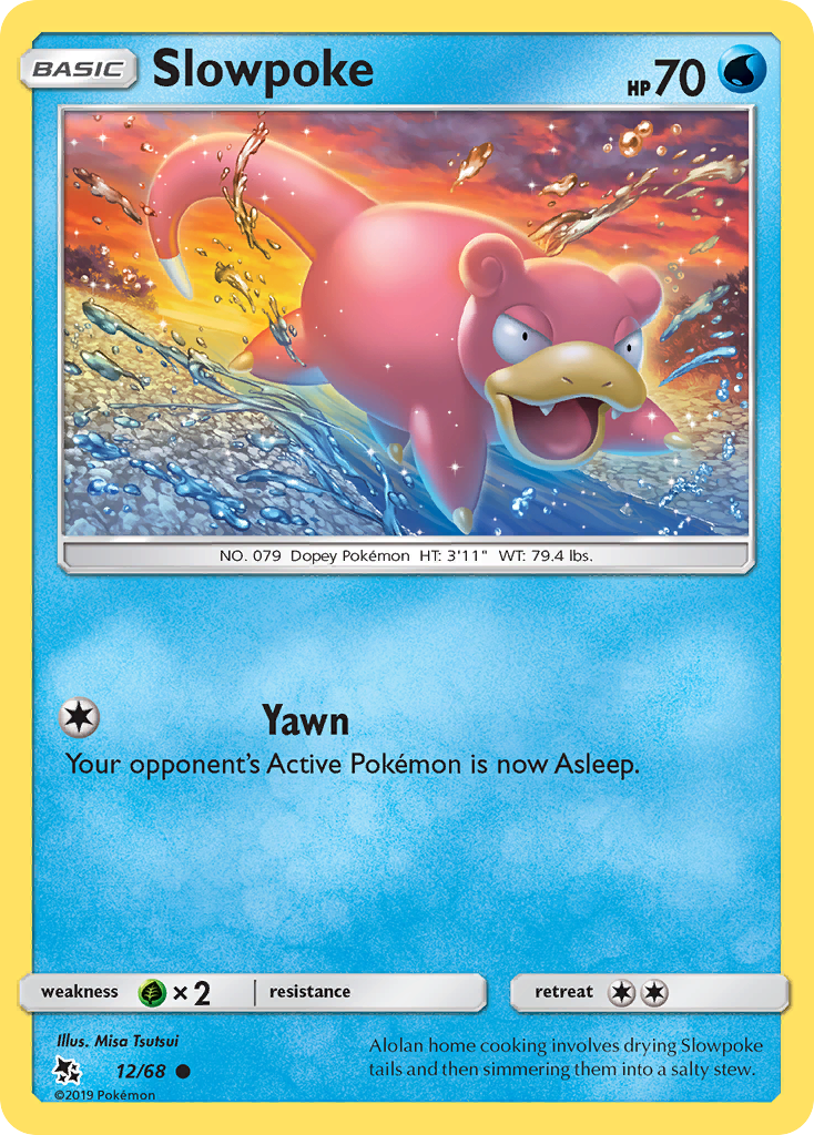 Slowpoke (12/68) [Sun & Moon: Hidden Fates] | Good Games North