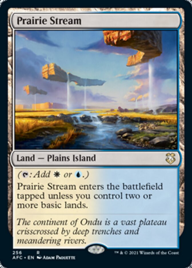 Prairie Stream [Dungeons & Dragons: Adventures in the Forgotten Realms Commander] | Good Games North