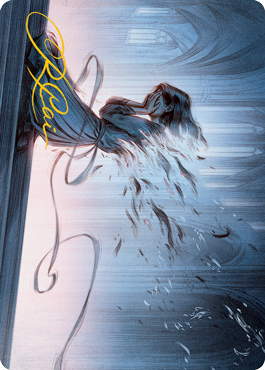Fading Hope Art Card (Gold-Stamped Signature) [Innistrad: Midnight Hunt Art Series] | Good Games North