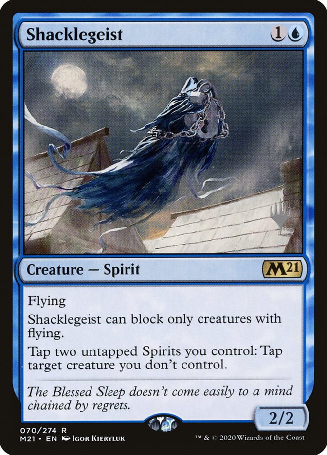 Shacklegeist (Promo Pack) [Core Set 2021 Promos] | Good Games North