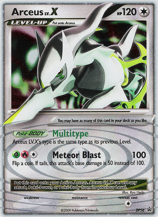 Arceus LV.X (DP56) [Diamond & Pearl: Black Star Promos] | Good Games North