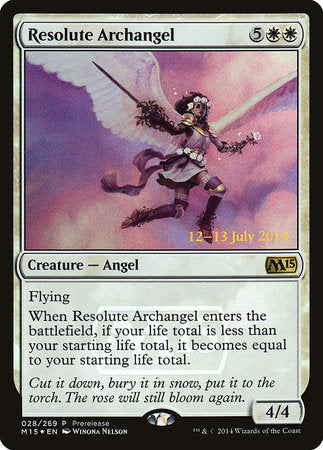 Resolute Archangel [Magic 2015 Promos] | Good Games North
