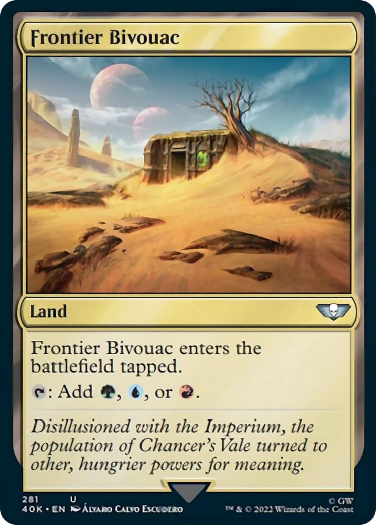 Frontier Bivouac [Universes Beyond: Warhammer 40,000] | Good Games North