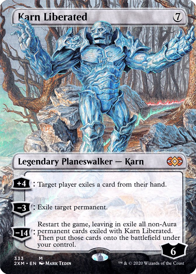 Karn Liberated (Borderless) [Double Masters] | Good Games North