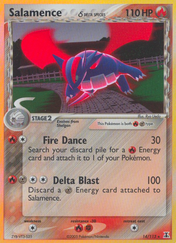 Salamence (14/113) (Delta Species) [EX: Delta Species] | Good Games North