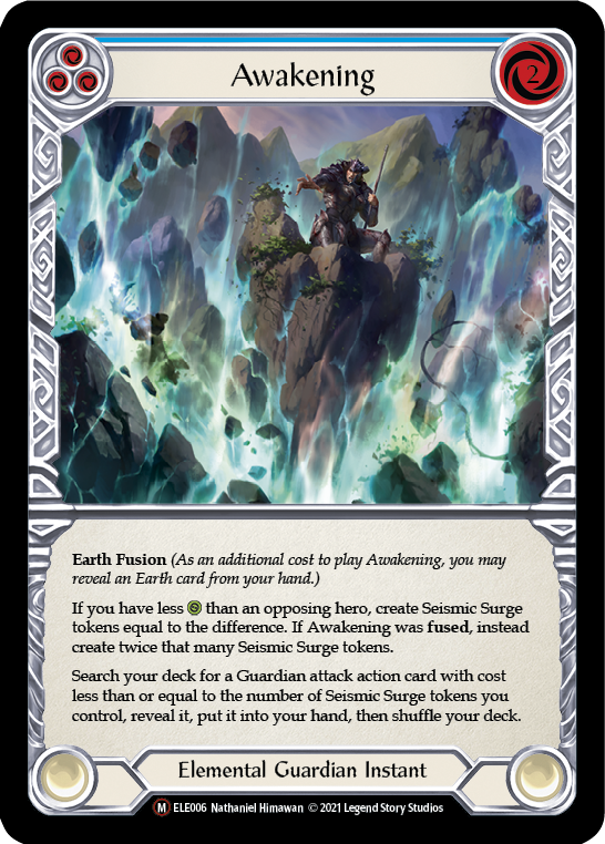 Awakening [U-ELE006] Unlimited Rainbow Foil | Good Games North