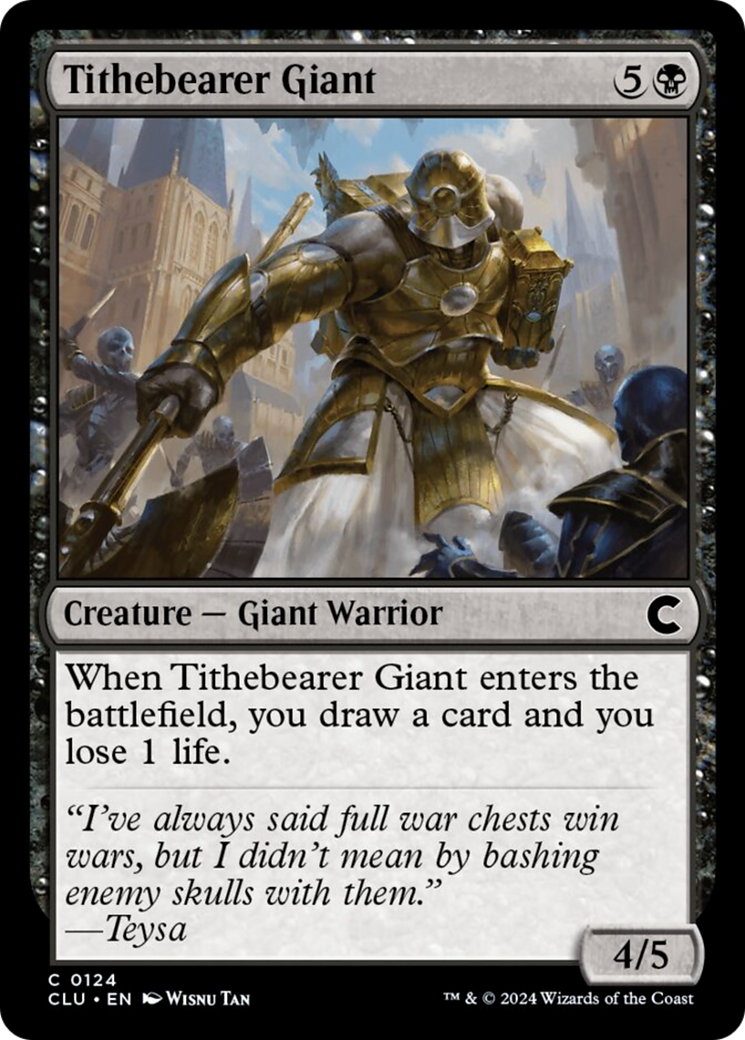 Tithebearer Giant [Ravnica: Clue Edition] | Good Games North