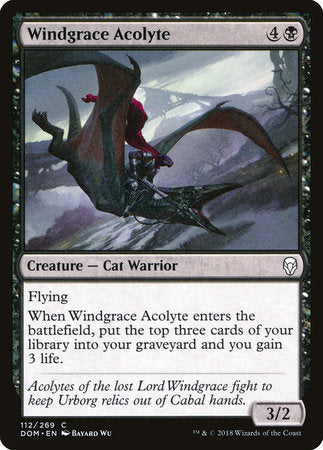 Windgrace Acolyte [Dominaria] | Good Games North
