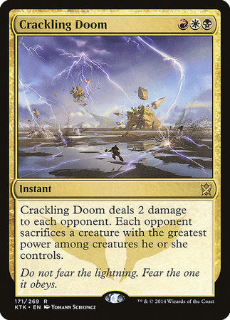 Crackling Doom [Khans of Tarkir] | Good Games North
