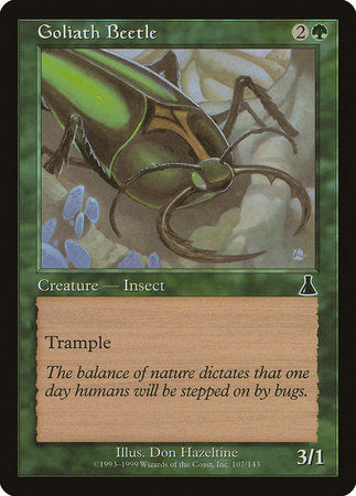 Goliath Beetle [Urza's Destiny] | Good Games North