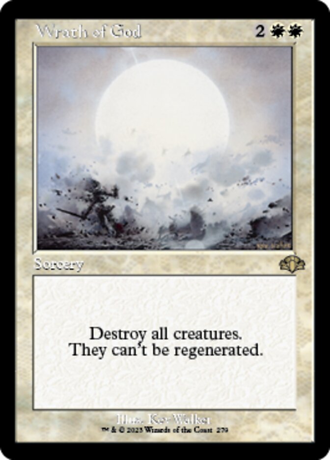 Wrath of God (Retro) [Dominaria Remastered] | Good Games North