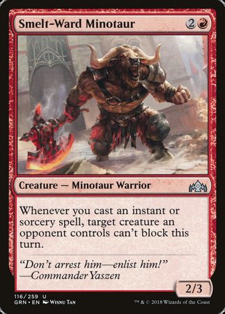 Smelt-Ward Minotaur [Guilds of Ravnica] | Good Games North