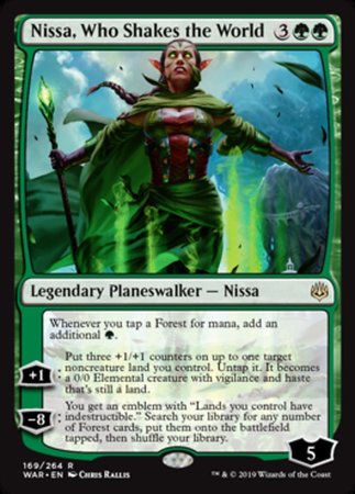 Nissa, Who Shakes the World [War of the Spark] | Good Games North