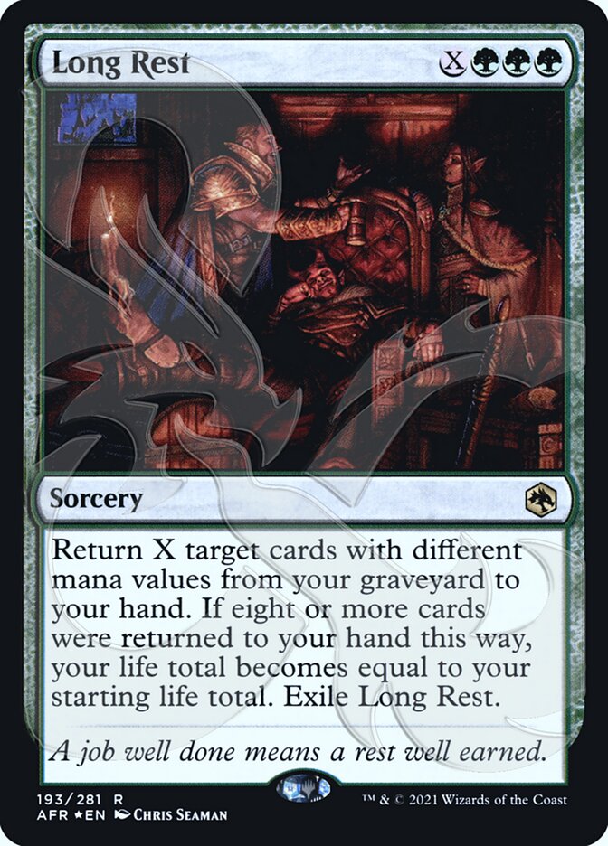 Long Rest (Ampersand Promo) [Dungeons & Dragons: Adventures in the Forgotten Realms Promos] | Good Games North