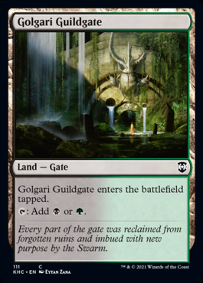 Golgari Guildgate [Kaldheim Commander] | Good Games North