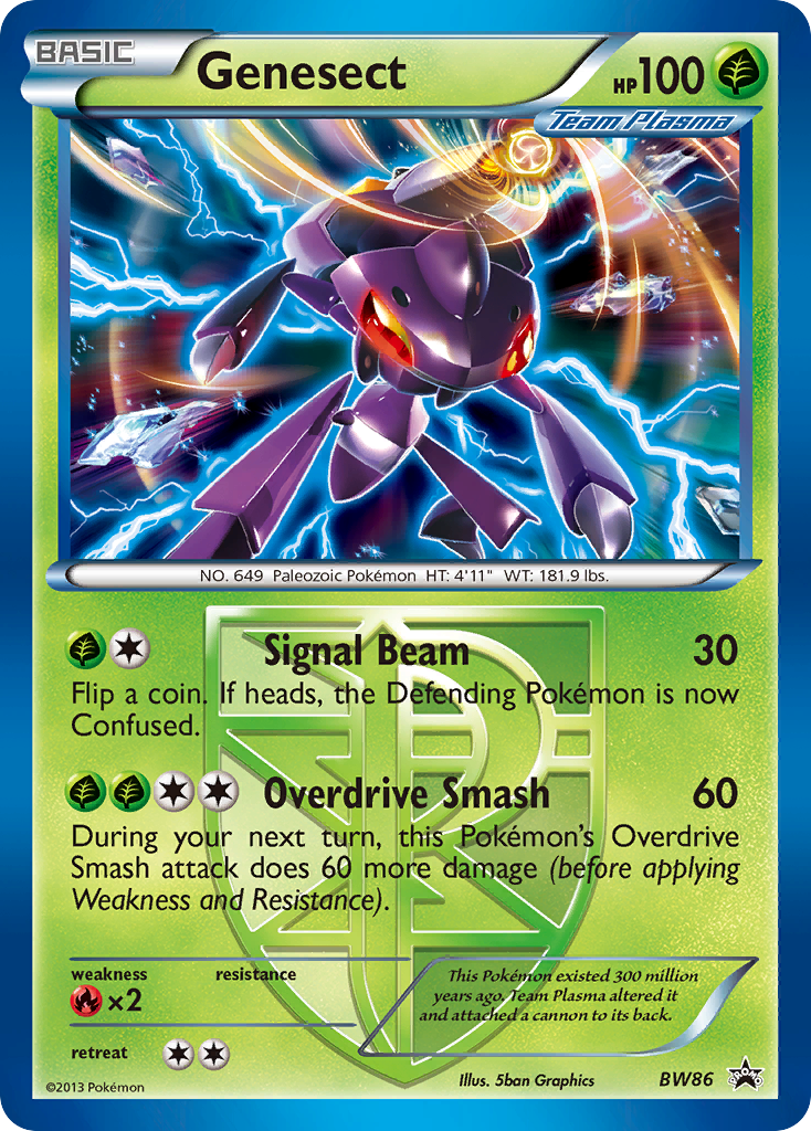 Genesect (BW86) (Team Plasma) [Black & White: Black Star Promos] | Good Games North