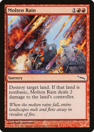 Molten Rain [Mirrodin] | Good Games North