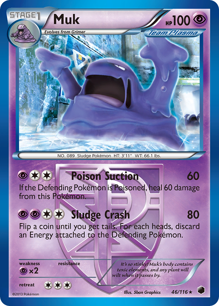 Muk (46/116) [Black & White: Plasma Freeze] | Good Games North