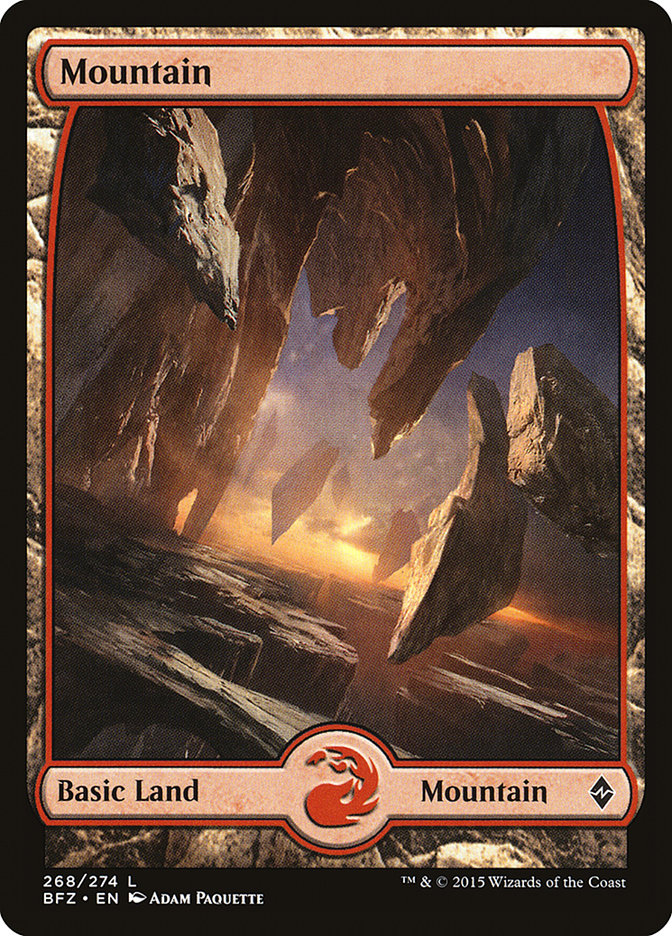 Mountain (268) [Battle for Zendikar] | Good Games North