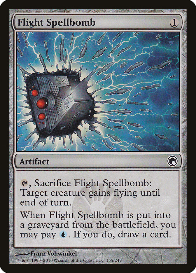 Flight Spellbomb [Scars of Mirrodin] | Good Games North