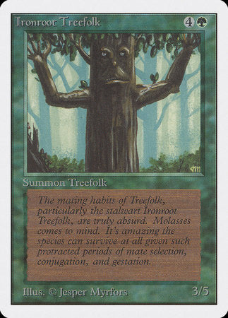Ironroot Treefolk [Unlimited Edition] | Good Games North