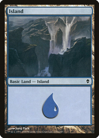 Island (235a) [Zendikar] | Good Games North