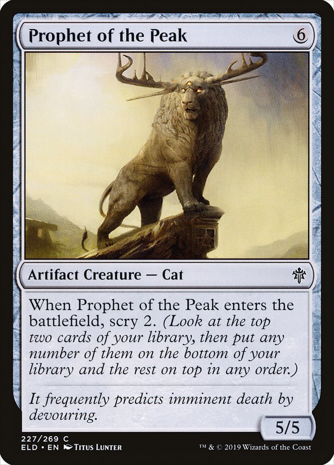 Prophet of the Peak [Throne of Eldraine] | Good Games North