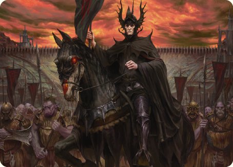 The Mouth of Sauron Art Card [The Lord of the Rings: Tales of Middle-earth Art Series] | Good Games North