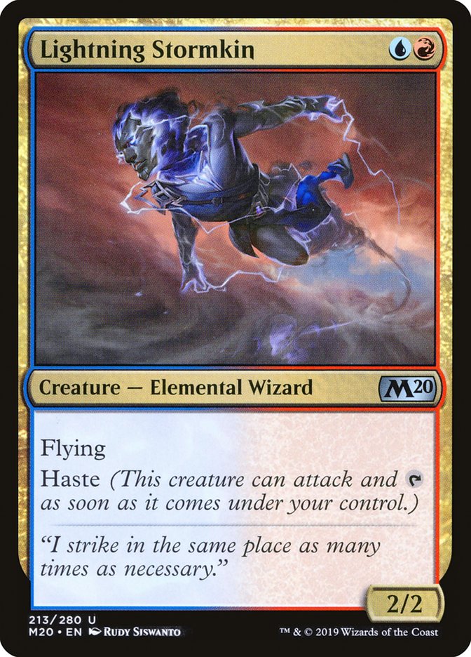 Lightning Stormkin [Core Set 2020] | Good Games North