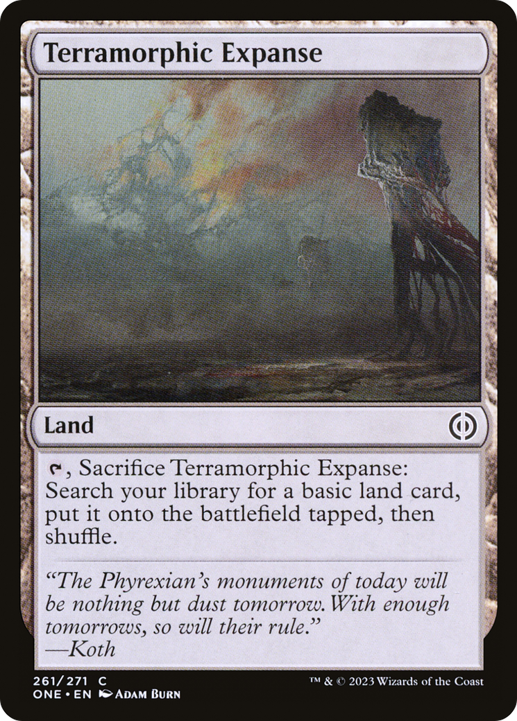 Terramorphic Expanse [Phyrexia: All Will Be One] | Good Games North