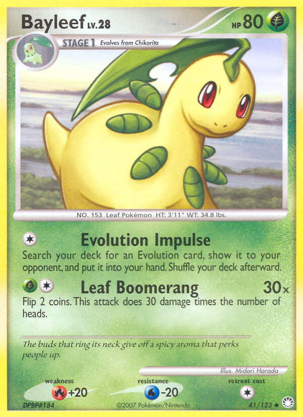 Bayleef (41/123) [Diamond & Pearl: Mysterious Treasures] | Good Games North