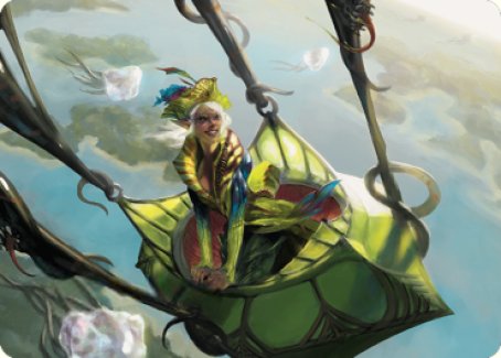 Nael, Avizoa Aeronaut Art Card [Dominaria United Art Series] | Good Games North