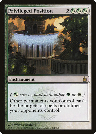 Privileged Position [Ravnica: City of Guilds] | Good Games North