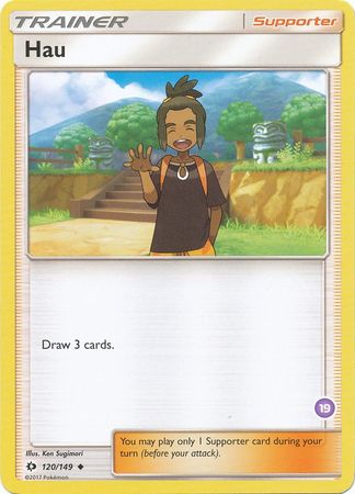 Hau (120/149) (Deck Exclusive #19) [Sun & Moon: Trainer Kit - Alolan Sandslash] | Good Games North
