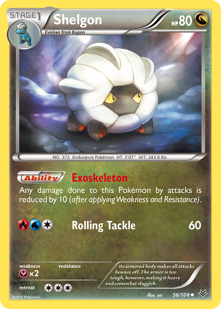 Shelgon (56/108) [XY: Roaring Skies] | Good Games North