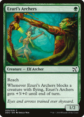 Ezuri's Archers [Duel Decks: Elves vs. Inventors] | Good Games North