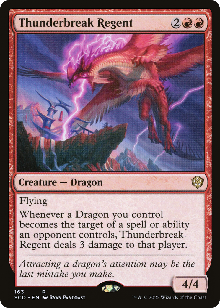 Thunderbreak Regent [Starter Commander Decks] | Good Games North