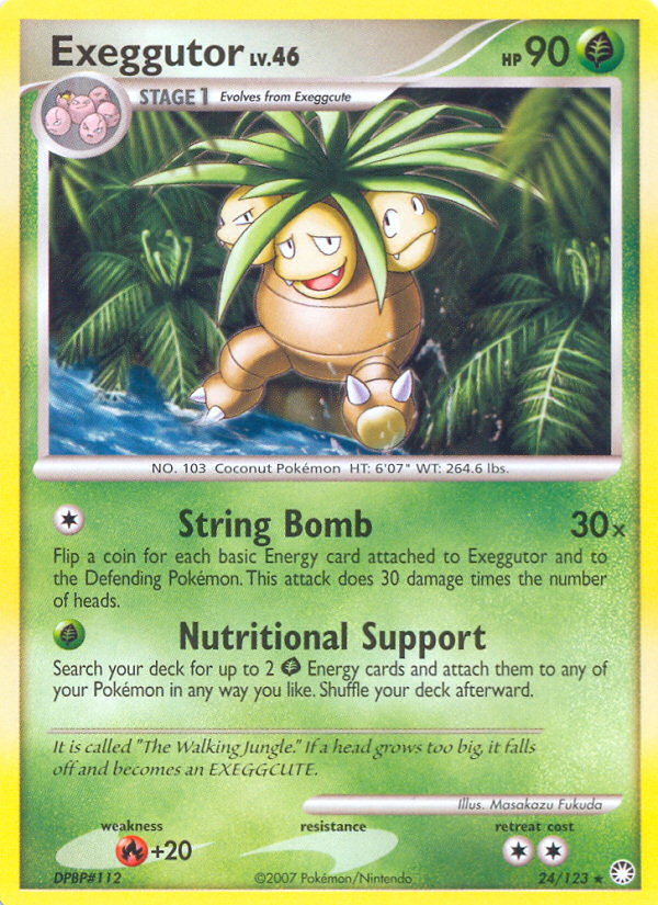 Exeggutor (24/123) [Diamond & Pearl: Mysterious Treasures] | Good Games North