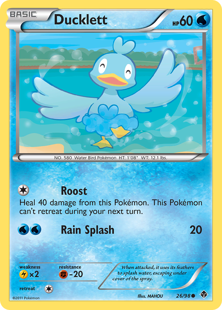 Ducklett (26/98) [Black & White: Emerging Powers] | Good Games North